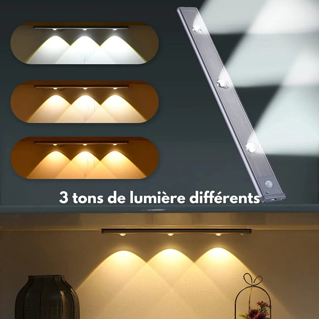 Lampe LED Sans Fil Avec Détecteur De Mouvement