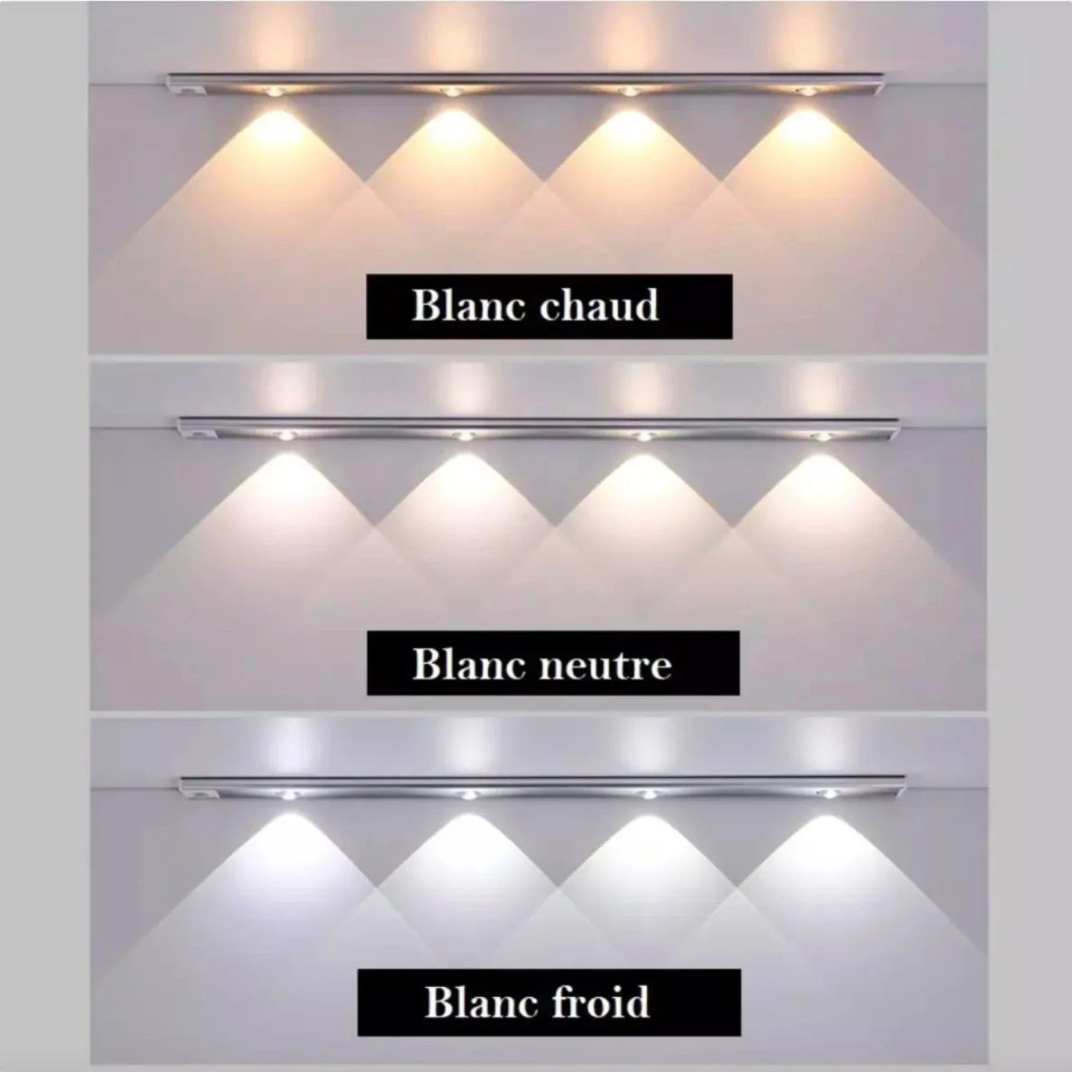 Lampe LED Sans Fil Avec Détecteur De Mouvement