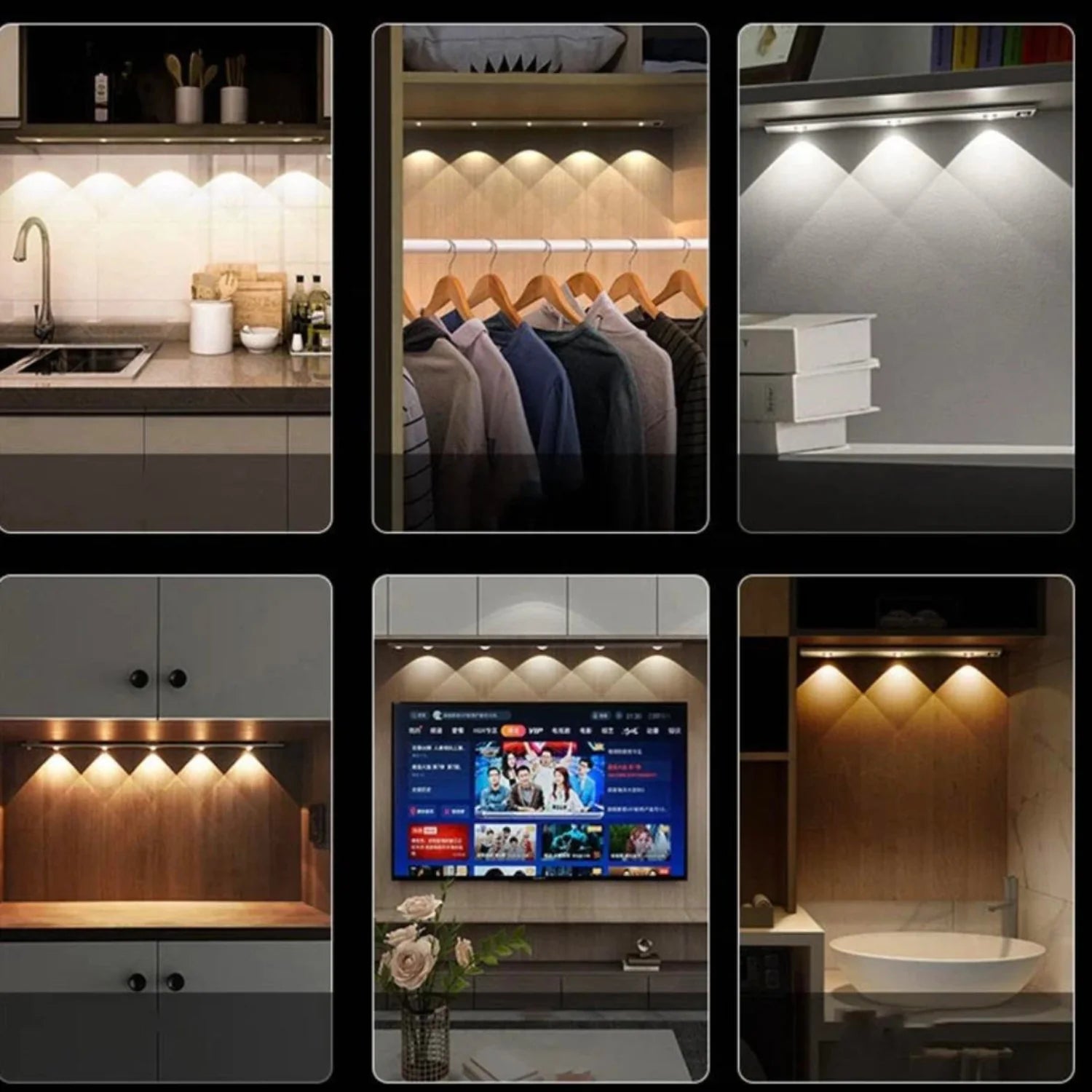 Lampe LED Sans Fil Avec Détecteur De Mouvement